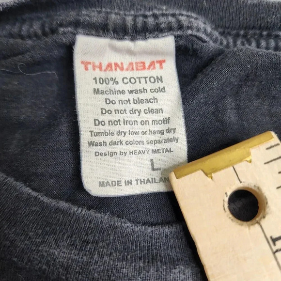 Y2K Thanabat Monsters of Rock Shirt Led Zeppelin Nirvana The Beatles Size Small - Picture 4 of 7